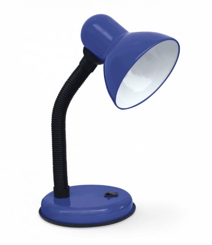 Светильник настольный под лампу на основании СНО 22ТС-E27 230В СИНИЙ (с подвесом) IN HOME - Фото 2