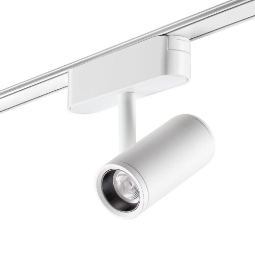 Трековый светильник для низковольтного шинопровода «Novotech» 359105, серия: SMAL (крепление к треку). Фото 2.