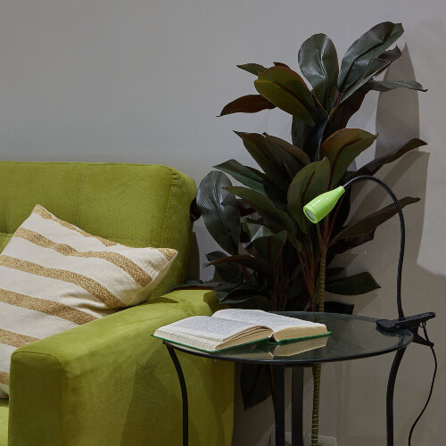 ULM-D501 4W-4000K GREEN Светильник настольный светодиодный прищепка, Механический выключатель, Зеленый, TM Uniel - фото 5