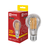 Лампа светодиодная LED-A65-deco 25Вт 230В Е27 3000К 2480Лм прозрачная IN HOME - Фото