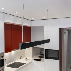 Линейный светодиодный подвесной односторонний светильник 128см 25Вт 4200К черный LSG-01-1-8*128-21-4200-MSh (042952)