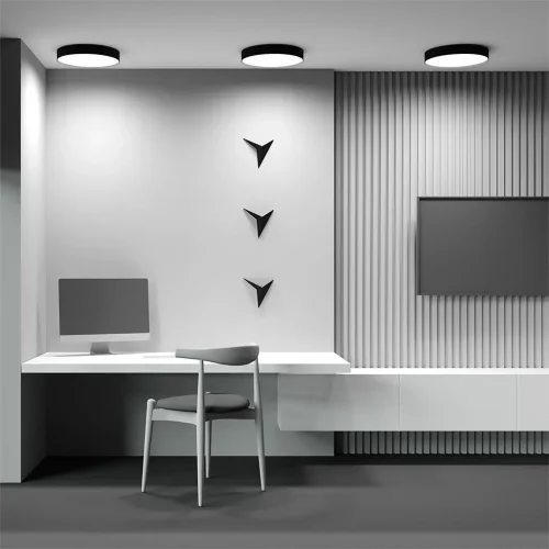 Потолочный светильник Zon 4000K 45W 120° (Черный) - фото 12