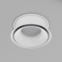 Встраиваемый светильник влагозащ., IP 44, 15 Вт, GU10, белый, алюминий, Denkirs DK2403-WH