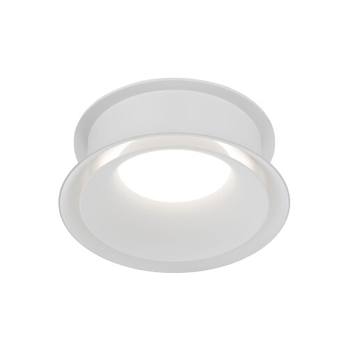 DK2403-WH Встраиваемый светильник влагозащ., IP 44, 15 Вт, GU10, белый, алюминий. Фото 5