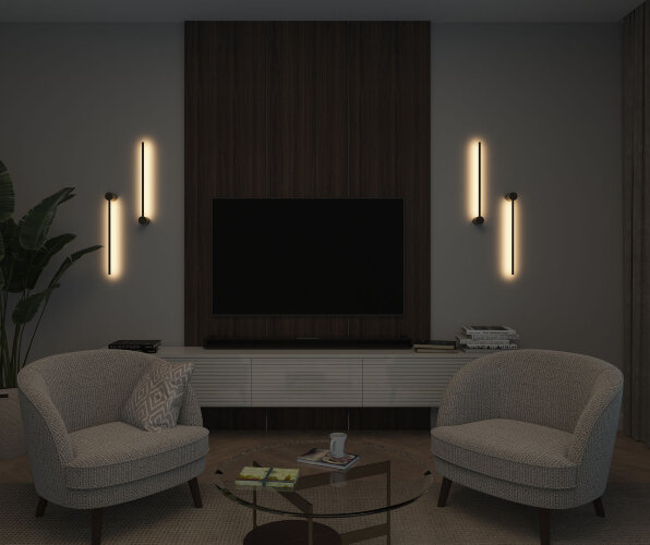 DK5010-SG Бра 600 мм, 3000К, IP20, 5 Вт, матовое золото. Фото 6