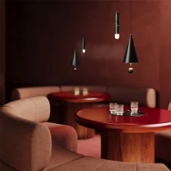 Подвесной светильник Колокол / Bell 3000К 4Вт (Черный) MOD534PL-L4B3K