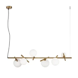 Подвесной светильник Freya FR5259PL-06BS (Латунь)