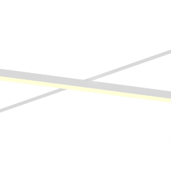 Трековый светильник 6063 5050 TR4 (RAL9003/1250mm/Prizma — 3K/48W)