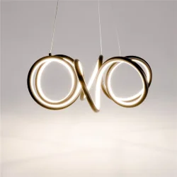 Подвесной светильник Curve 3000-4000К 52Вт (Черный)