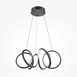 Подвесной светильник Curve 3000-4000К 52Вт (Черный)