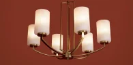 Подвесной светильник Арриччи / Arricci (Латунь) FR2059PL-06BS - фото 8