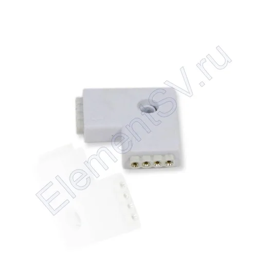 Угловой коннектор RGB E4P-10L - фото.