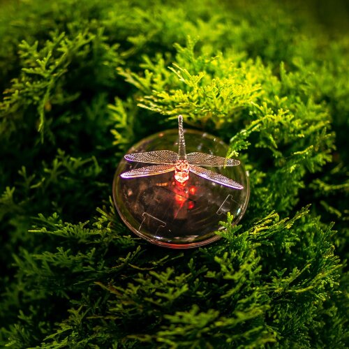 USL-S-106-PT075 Садовый светильник на солнечной батарее Magic dragonfly.Серия Special - фото 7