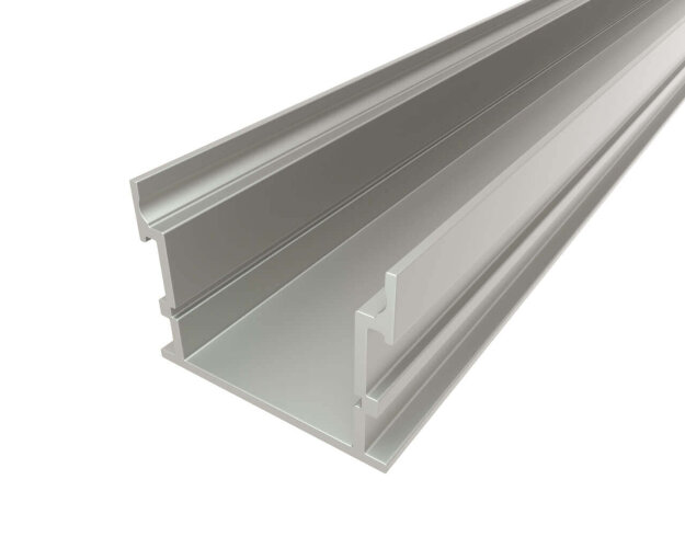 Профиль накладной алюминиевый LC-LP-2635-2 Anod - фото