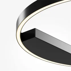 Потолочный светильник Rim 3000-4000К 35Вт (Черный)