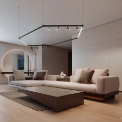 Module System Трековый светильник 18W 3000K (черный) 85177/01 (066179)