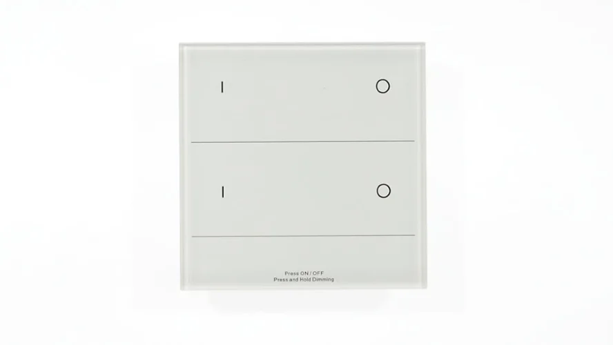 Сенсорная панель T16-2 White IC19 (220V, DIM, 2 zone, DMX512, RF 2.4GHz) - фото I