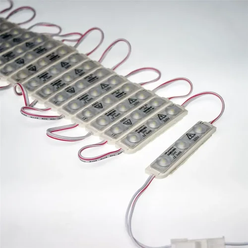 Светодиодный модуль 2835-3 MOD93 (Samsung led, 2W, 220V, 150°, white, IP65) - фото II