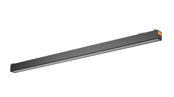 'Светильник трековый SLIM, 48В 24W черный 2700-6000К, DL-SLIM-DFBL-24-CCT - фото