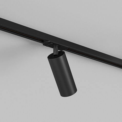 DK6060-BK Трековый светильник IP 20, 15 Вт, GU10, черный, алюминий. Фото 3