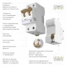 Дифференциальный автомат 1P+N 16 A 30 mА 6 kА C A W922P166 - фото 2