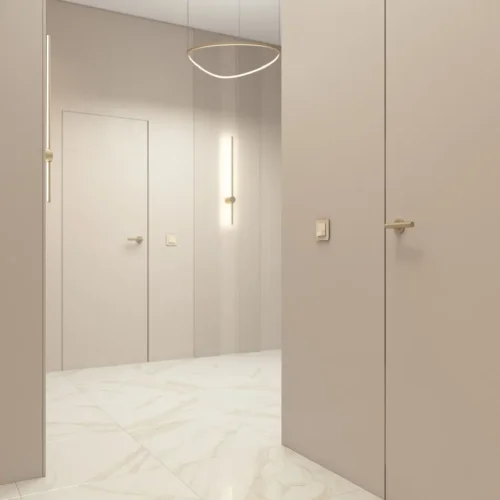 Рамка из стекла на 1 пост Elite айвори W0012443 - фото 3