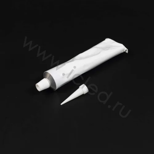 Силиконовый герметик нейтральный, однокомпонентный, полупрозрачный для LED неона и ленты - фото I