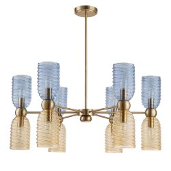 Люстра на штанге «LUMION» 6511/12C, серия: MONROE (крепление на планке) - -