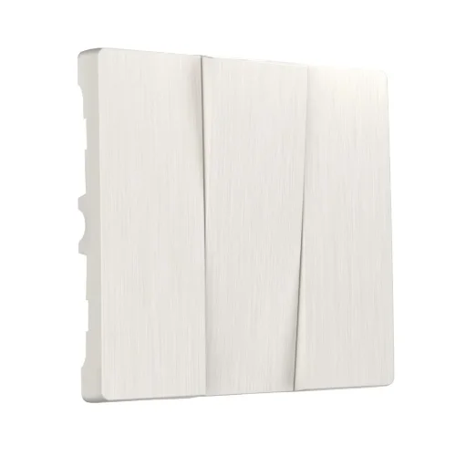 Набор клавиш для выключателя трехклавишного (перламутровый рифленый) W1139013 - фото