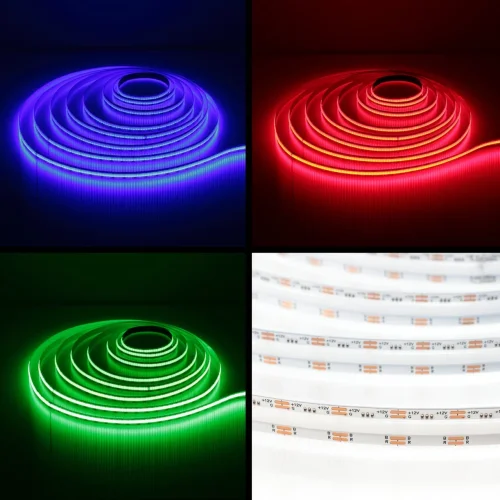 Светодиодная лента COB, 756 chip/m, RGB, 12V, IP20, A237 - фото II