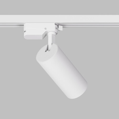 DK6452-WH Трековый светильник SOLID KOPER, 135мм, d60, 220V, LED 4000K, 15W, IP20, белый, алюминий. Фото 3