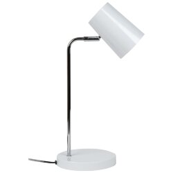 ULM-B600 6W-4500K-DIM WHITE Светильник настольный светодиодный, 6W, Сенсорный выключатель, Диммер, Белый