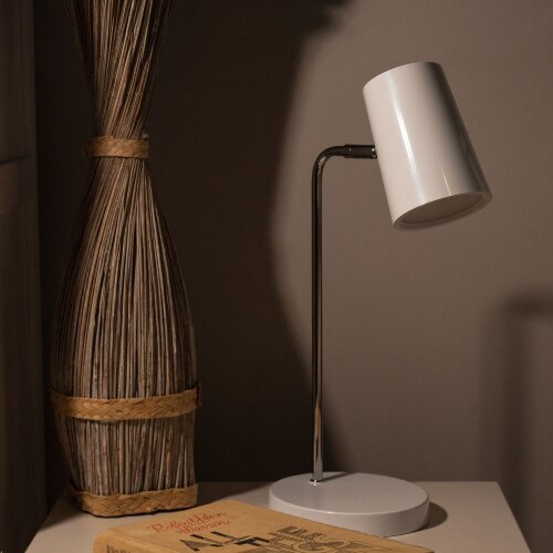 ULM-B600 6W-4500K-DIM WHITE Светильник настольный светодиодный, 6W, Сенсорный выключатель, Диммер, Белый - фото 9