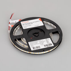 Светодиодная лента RT-А128-8mm 24V Day4000 (9.6 W/m, IP20, 2835, 5m) (Arlight, высок.эфф.150 лм/Вт) 036211