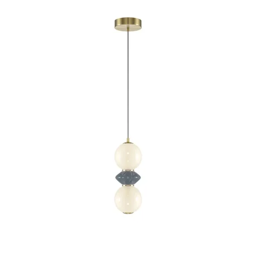 Подвесной светильник Brosche 3000K 10Вт (Латунь) - фото