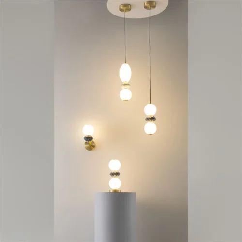 Подвесной светильник Brosche 3000K 10Вт (Латунь) - фото 8