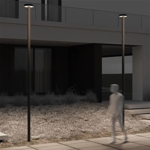 Парковый светильник Katto 3000К 30Вт IP 65 (Графит) - фото 7