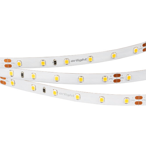 Светодиодная лента RT 2-5000 24V Day4000 (2835, 300 LED, CRI98) (Arlight, 7.2 Вт/м, IP20) - фото 1
