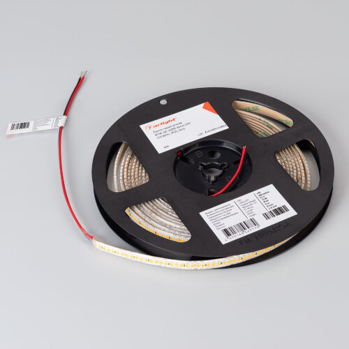 Светодиодная лента герметичная RTW-SE-А280-8mm 24V Warm3500 (10 W/m, IP65, 5m) (Arlight, 5 лет) 045562 - фото 2