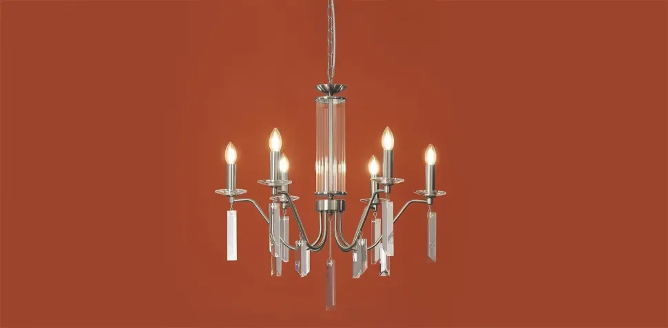 Подвесной светильник Урожай / Harvest (Никель) FR2041PL-06N - фото 12