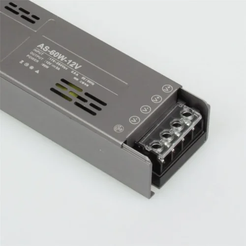 Блок питания AS-60W-12V FBI-60W12V (12V, 60W, 5A) - фото I