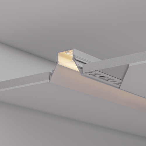 Профиль COMFORT21-V-FANTOM-2000 WHITE (Arlight, Алюминий) - фото 3