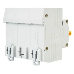 Выключатель автоматический модульный 3п D 100А 10кА ВА47-100 KARAT IEK MVA40-3-100-D