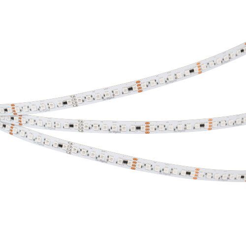 Светодиодная лента SPI-F140-10mm 24V RGB-PX7-BPT (22 W/m, IP20, 3535, 5m) (Arlight, бегущий огонь) - фото 2