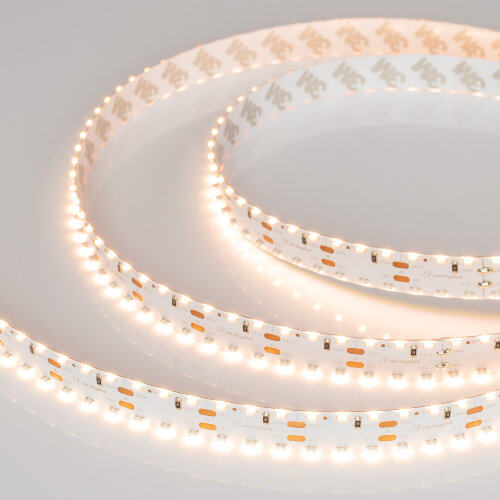 Светодиодная лента RS 2-5000 24V Warm3000 2x2 15mm (3014, 240 LED/m, LUX) (Arlight, 19.2 Вт/м, IP20) 024471 - фото