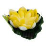 USL-S-827-PT060 YELLOW WATERLILY Садовый светильник на солнечной батарее Желтая кувшинка, Плавающий, 1 светодиода, Теплый белый свет, 1xААA Ni-Mh аккумулятор в-к, IP44, TM Uniel - фото 2