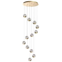 Люстра каскадная «ODEON LIGHT» 5101/60L, серия: SONO (крепление на планке)