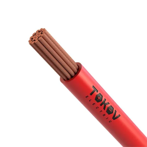 Провод TOKOV ELECTRIC ПуГВнг(А)-LS 1х4 (бухта) К 450/750В (м) 000011518 - фото