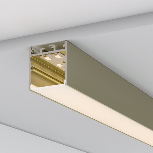 Профиль SL-LINE-3638-LW-2000 ANOD GOLD (Arlight, Алюминий) - фото 3