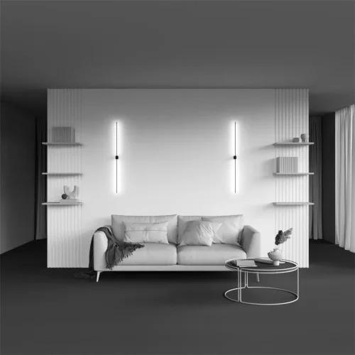 Настенный светильник (бра) Pars 3000К 12Вт IP 20 (Черный) - фото 11